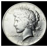 1924 Silver Peace Dollar NEARLY UNCIRCULATED