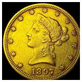 1897 Liberty Head $10 Eagle CLOSELY UNCIRCULATED