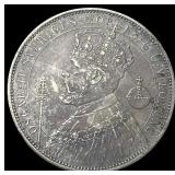 Sweden 1897 Silver 2 Kronor Oscar II NEARLY UNCIRC