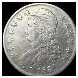 1831 Silver Capped Bust Half Dollar LIGHTLY CIRCUL