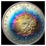 1878 Toned Silver Morgan Dollar UNCIRCULATED