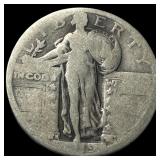 1918-S Standing Liberty Quarter NICELY CIRCULATED