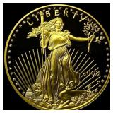 2008-W Gold 1/2 oz American Eagle $25 GEM PROOF