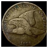 1858 Flying Eagle Cent LIGHTLY CIRCULATED