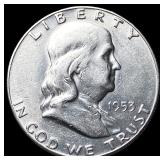 1953 Franklin Half Dollar UNCIRCULATED