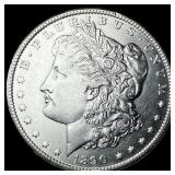1890-CC Silver Morgan Dollar CLOSELY UNCIRCULATED