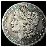 1896-S Silver Morgan Dollar LIGHTLY CIRCULATED