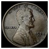 1922-D Lincoln Wheat Cent CLOSELY UNCIRCULATED