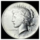 1921 Silver Peace Dollar UNCIRCULATED