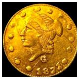 1871 Gold 1/4 Dollar California Fractional HIGH GR
