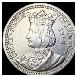 1893 Columbian Exposition Half Dollar Token CLOSEL