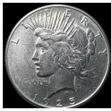 1925 Silver Peace Dollar CLOSELY UNCIRCULATED