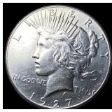 1927 Peace Silver Dollar CLOSELY UNCIRCULATED