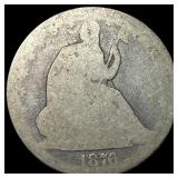 1876-CC Silver Half Dollar NICELY CIRCULATED