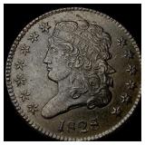 1828 Classic Head Half Cent CLOSELY UNCIRCULATED