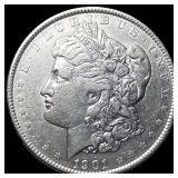 1901 Silver Morgan Dollar CLOSELY UNCIRCULATED