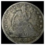 1859 Seated Liberty Half Dollar LIGHTLY CIRCULATED