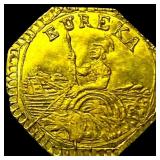 1881 Gold California Fractional 1/2 Dollar UNCIRCU