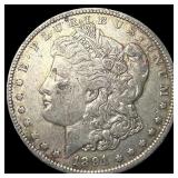 1891-O Silver Morgan Dollar NEARLY UNCIRCULATED