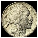 1915-D Buffalo Nickel CHOICE BU