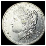 1884-S Silver Morgan Dollar CLOSELY  UNCIRCULATED
