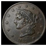 1839 Coronet Head Large Cent CHOICE AU