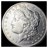 1890-CC Silver Morgan Dollar CLOSELY UNCIRCULATED