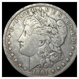 1891-O Silver Morgan Dollar NEARLY UNCIRCULATED