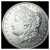 1891-CC Silver Morgan Dollar UNCIRCULATED