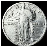 1926-S Silver Standing Liberty Quarter ABOUT UNCIR