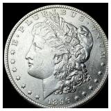 1896 Silver Morgan Dollar CLOSELY UNCIRCULATED