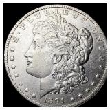 1891-CC Silver Morgan Dollar CLOSELY UNCIRCULATED