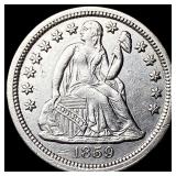 1859 Seated Liberty Dime CLOSELY UNCIRCULATED