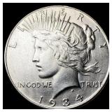 1934 Peace Silver Dollar UNCIRCULATED