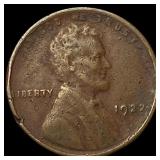 1922-D Lincoln Wheat Cent NEARLY UNCIRCULATED