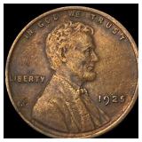 1925 Lincoln Wheat Cent ABOUT UNCIRCULATED
