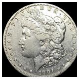 1901-S Silver Morgan Dollar LIGHTLY CIRCULATED