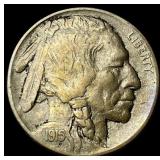1915-D Buffalo Nickel CLOSELY UNCIRCULATED