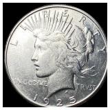 1925-S Silver Peace Dollar CLOSELY  UNCIRCULATED