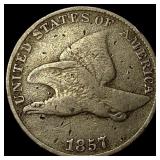 1857 Flying Eagle Cent LIGHTLY CIRCULATED