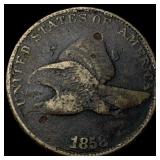 1858 Copper-Nickel Flying Eagle Cent LIGHTLY CIRCU
