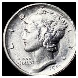 1920-D FSB Silver Mercury Dime UNCIRCULATED