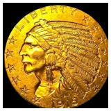 1915 Indian Head Half Eagle $5 Gold UNCIRCULATED