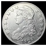 1828 Capped Bust Half Dollar CLOSELY UNCIRCULATED