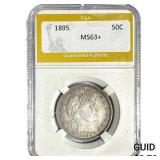 1895 Barber Half Dollar PGA MS63+