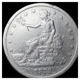 1878-S Silver Trade Dollar NEARLY UNCIRCULATED