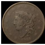 1834 Coronet Head Large Cent NICELY CIRCULATED