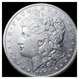 1904-S Silver Morgan Dollar NEARLY UNCIRCULATED