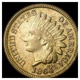 1864 Indian Head Cent CHOICE AU