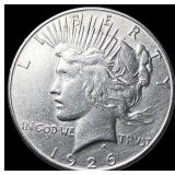 1926 Peace Silver Dollar NEARLY UNCIRCULATED